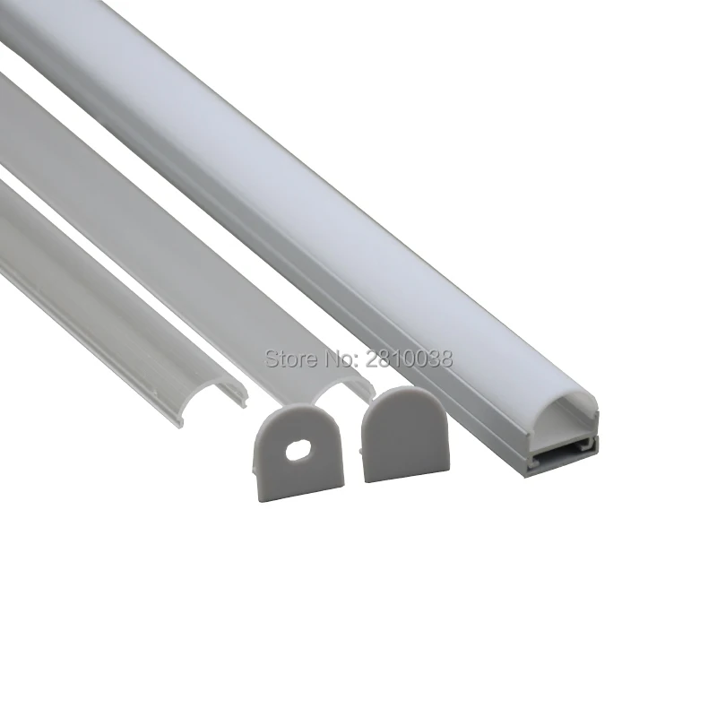 10 X 1M Sets/Lot Square type Anodized LED aluminum channel profile and AL6063 recessed led profile for hanging or pendant lamps