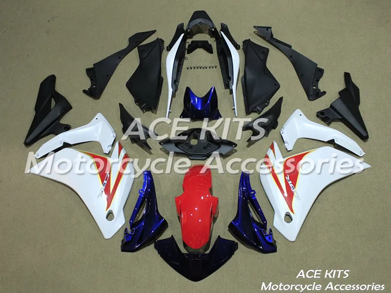 

New ABS motorcycle Fairing For HONDA CBR250R MC41 2011 2012 2013 2014 CBR250 MC41 Injection Bodywor All sorts of color No.319