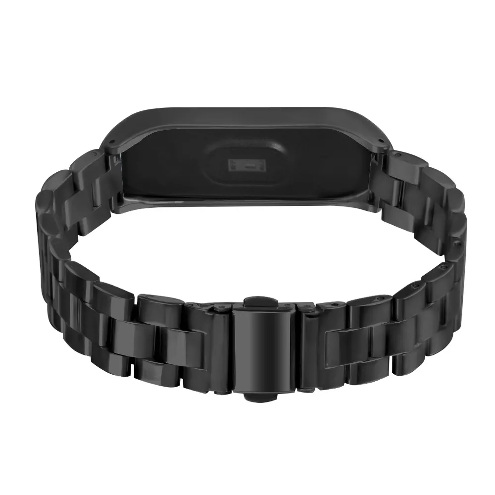 Ультратонкий металлический браслет из нержавеющей стали 1 шт. для Xiaomi Mi Band 3