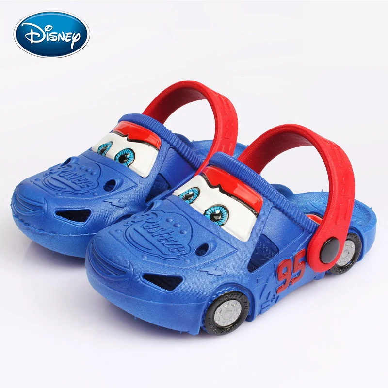 Дисней Минни детская обувь с отверстиями летние тапочки для маленьких мальчиков