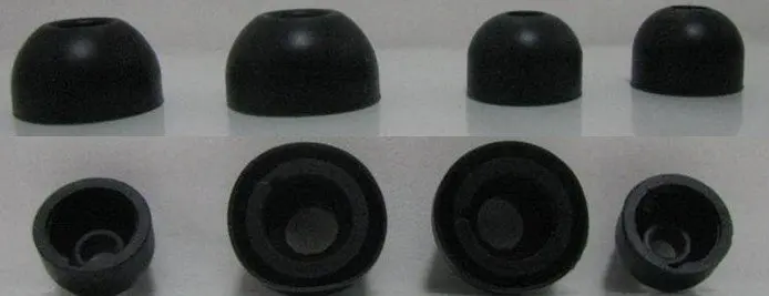 S9.HD large and small size circle earbuds.eartips grey color+black color fast delivery high quality | Электроника