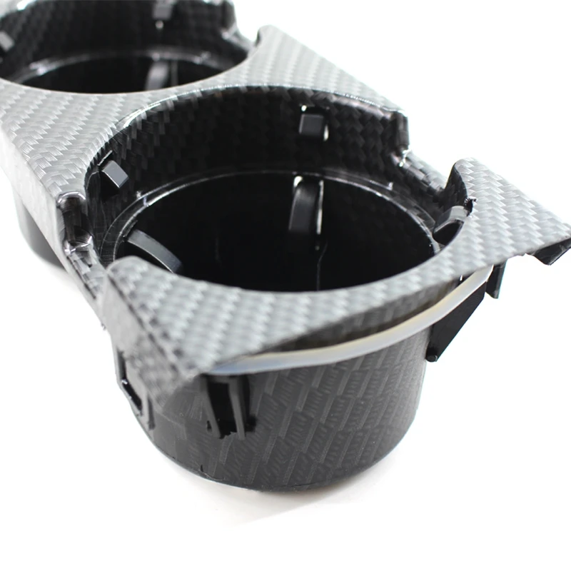 New Front Console Dual Drink Cup Holder for 3 Series E46 98-06 Carbon Fiber | Автомобили и мотоциклы