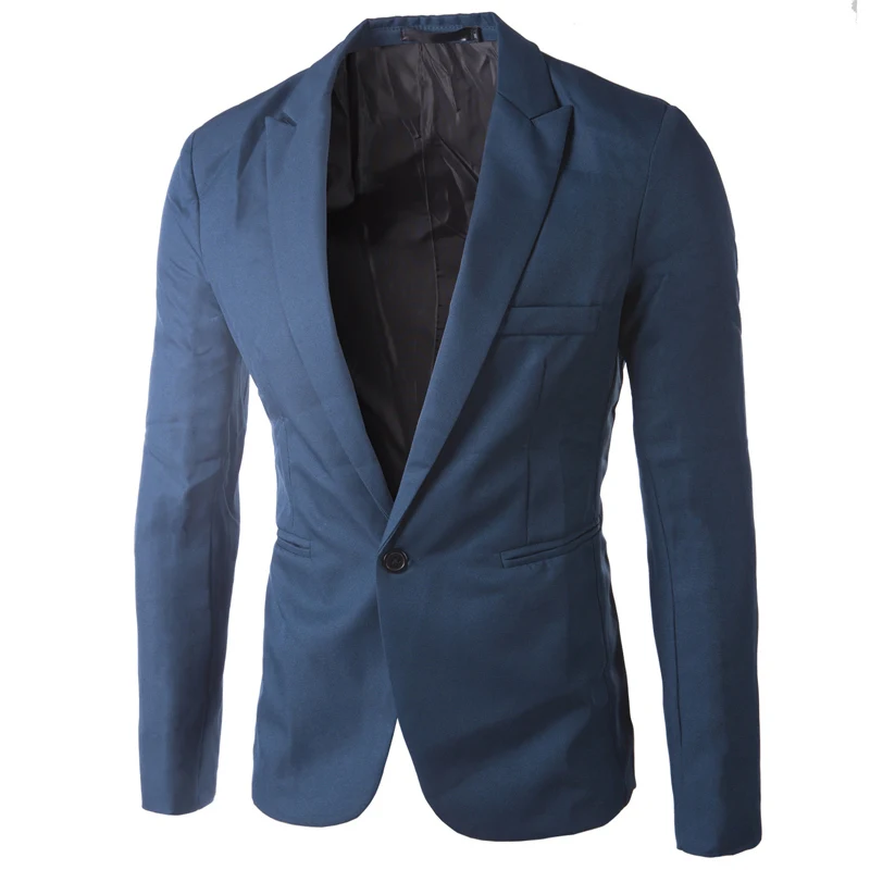 Бренд Небесно-Голубой Блейзер мужские костюмы Veste Homme 2019 Новое поступление