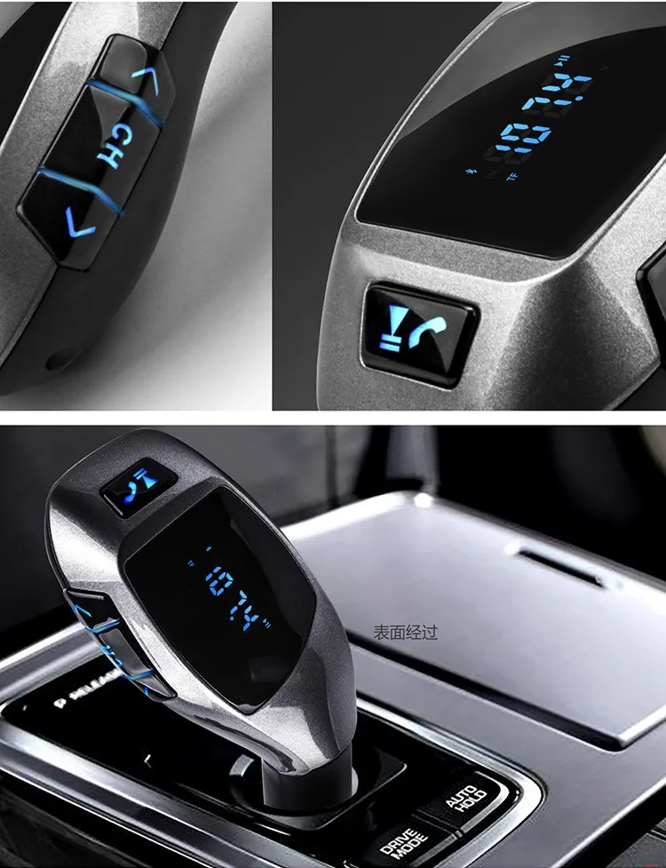 Новейший ЖК автомобиля Беспроводной Bluetooth автомобильный комплект громкой связи