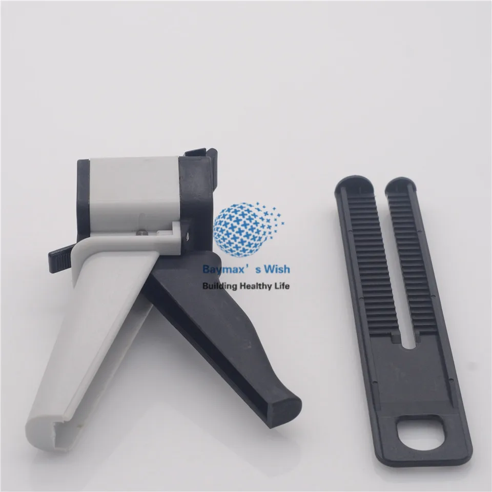 1Pc Dental Lab 1:1 50ml Impression Mixing Dispensing Dispenser Gun Ratio | Красота и здоровье