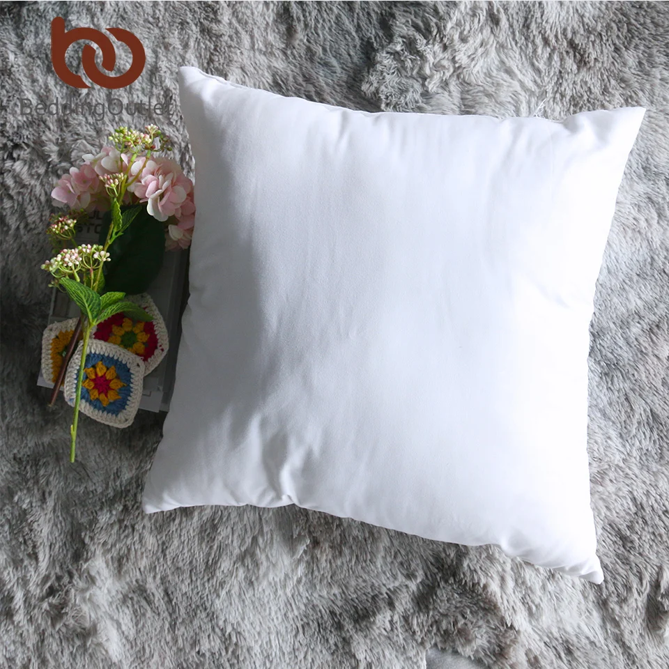 Подушка BeddingOutlet мягкая пуховая Альтернативная подушка для дивана 45-70 см | Дом и