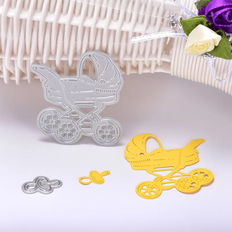 2018 NewBaby тележка коляска металлическая высечка трафарет для скрапбукинга