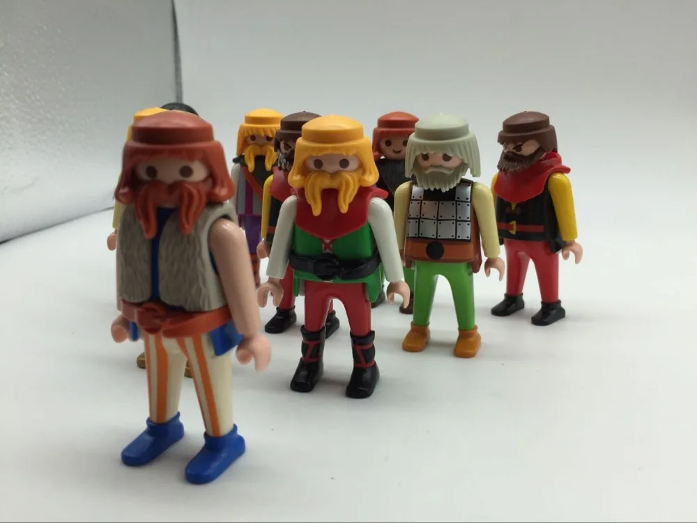 Немецкие оригинальные случайно отправленные куклы Playmobil экшн игрушки фигурки