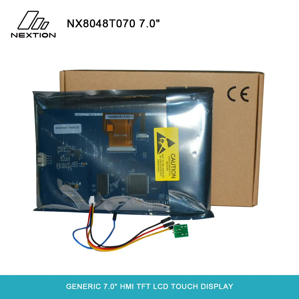 Nextion NX8048T070-7," HMI интеллектуальный сенсорный дисплей USART TFT lcd модуль лучшие решения для традиционного lcd/светодиодный Nixie трубки