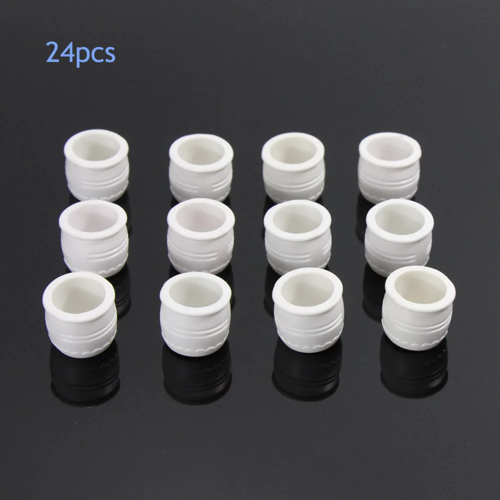 GY12 набор из 24 штук модель поезда цветочный горшок парк сада железная дорога 1:43 1:87