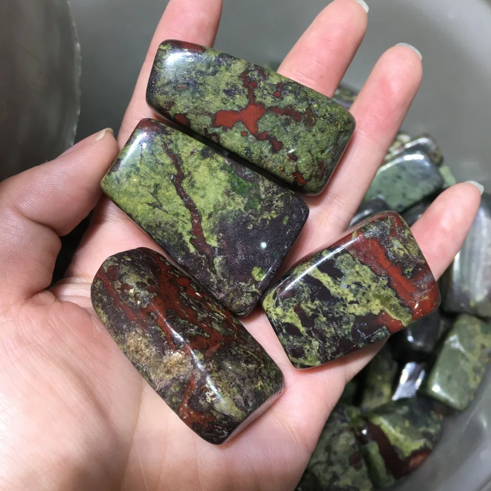 Нестандартный полировальный камень Dragon Blooded минеральная бусина из натурального