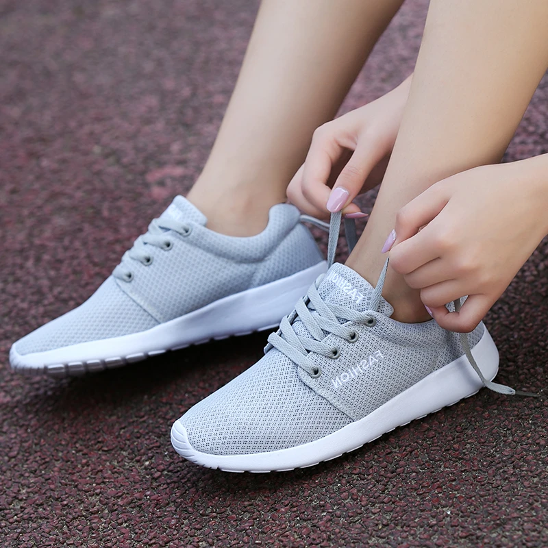 Running Shoes Women Summer Outdoor Sneakers Sport Athletic Breathable Mesh Ladies Trainers Zapatos Mujer Chaussures Femmes | Спорт и