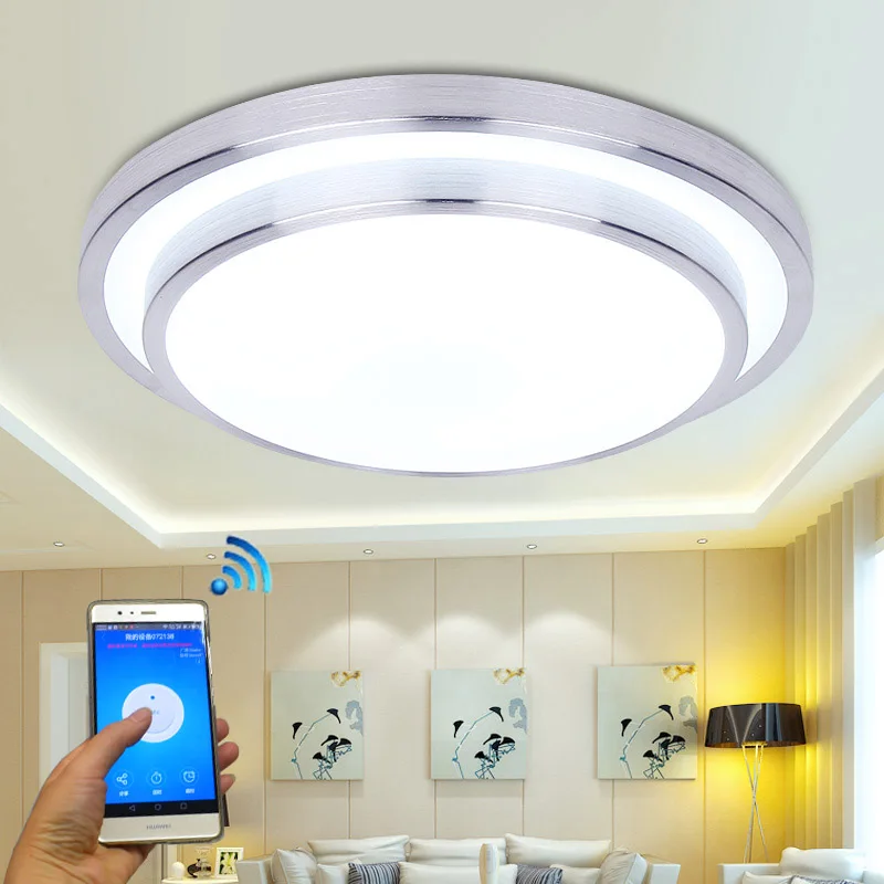 Jiawen Wi-Fi телефон приложение Управление светодиодный потолочный светильник