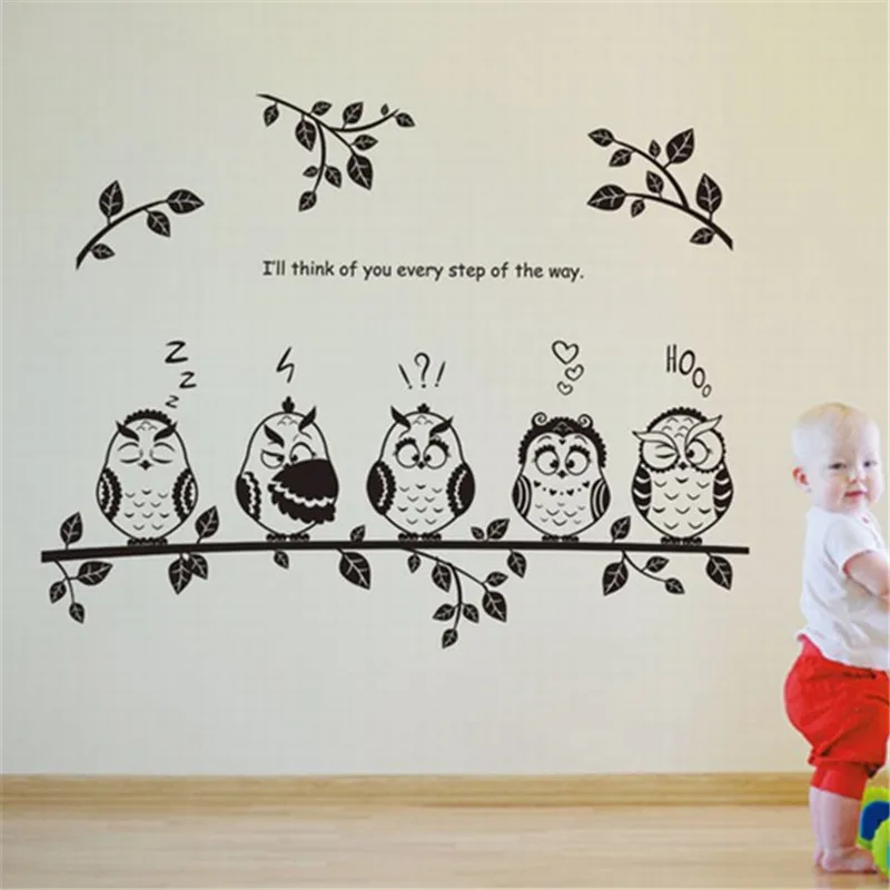 Самоклеющиеся виниловые Съемные наклейки для детской спальни комнаты ванной ПВХ