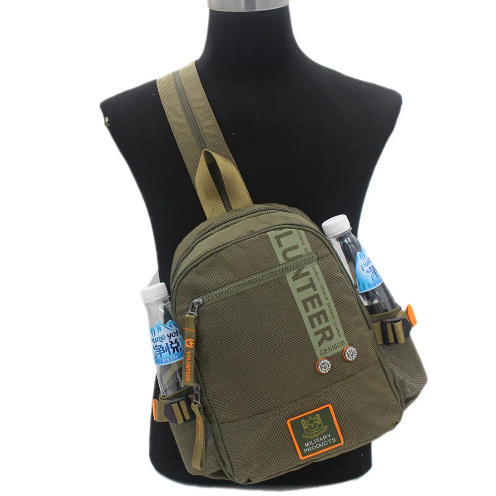 

Мужская сумка через плечо, из ткани Оксфорд, водонепроницаемая, в стиле милитари, слинг-рюкзак, нагрудная сумка-мессенджер