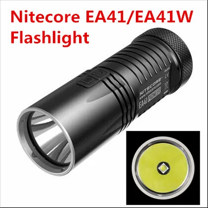 NITECORE EA41 EA41W XM-L 1020 люмен Расширенный 4 x AA портативный прожектор Высокая производительность Улучшенное Качество фонарик