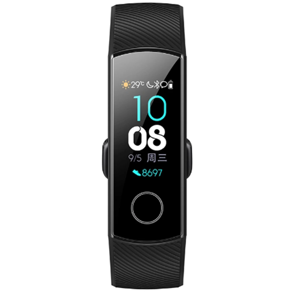 Браслет huawei Honor Band 4/Running mart, цветной сенсорный экран Amoled 0,95 дюйма, для плавания, для обнаружения пульса и сна