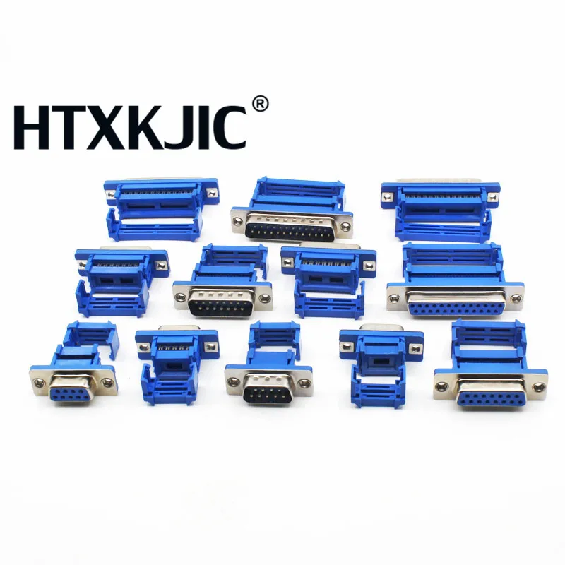 10 шт., Штекерный разъем DB9 DB15 DB25