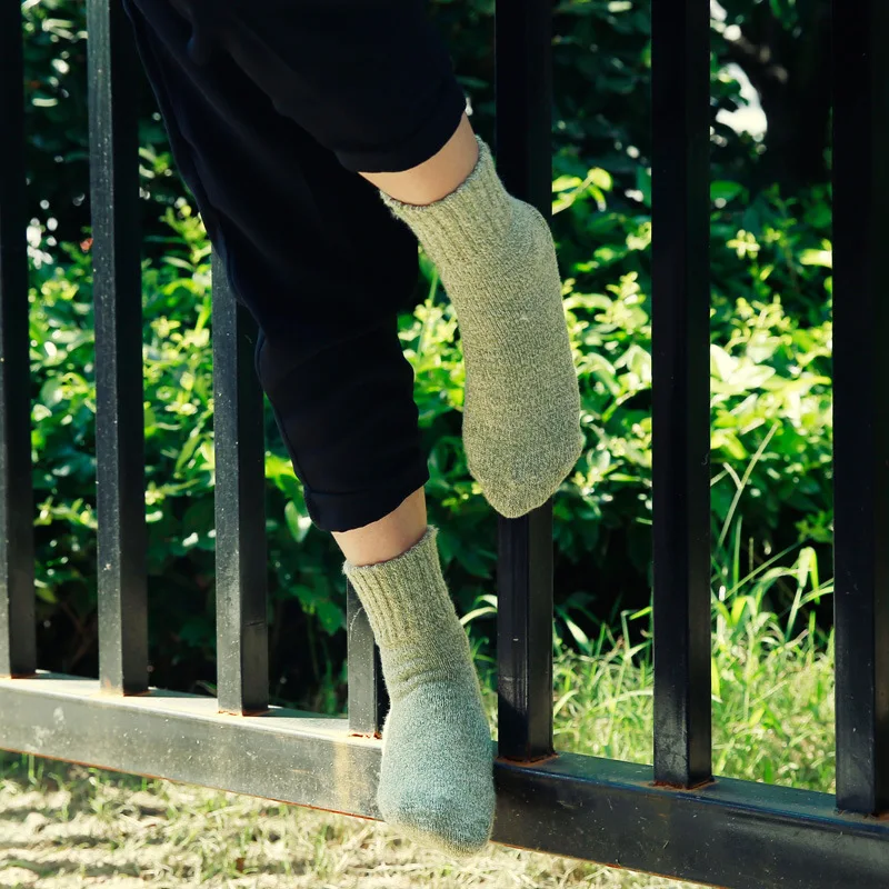 Женские шерстяные носки 5 пар Осень зима Харадзюку с загнутым носком|socks fashion|fashion