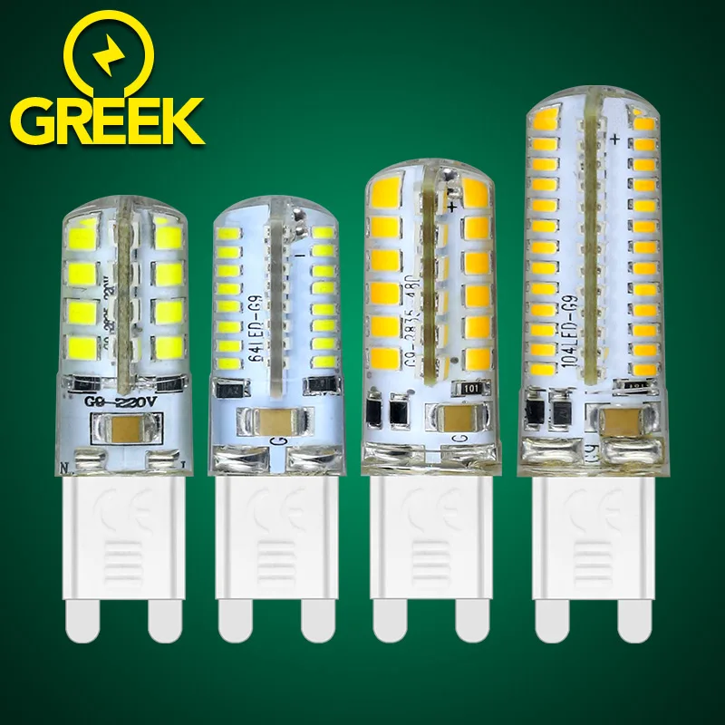 Качество G9 Led кукуруза лампы 220 В 110 Энергосберегающая Светодиодная лампа