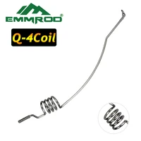 emmrod q 4 coil fishing casting rod end only stainless ocean boat fishing rod great for casting fishing bait casting rod