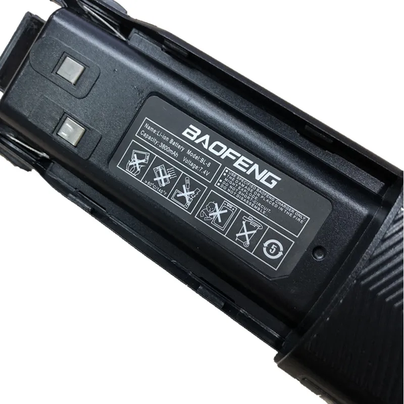Baofeng UV 82 батарея 3800 мАч увеличенная 8D портативная рация двухстороннее радио