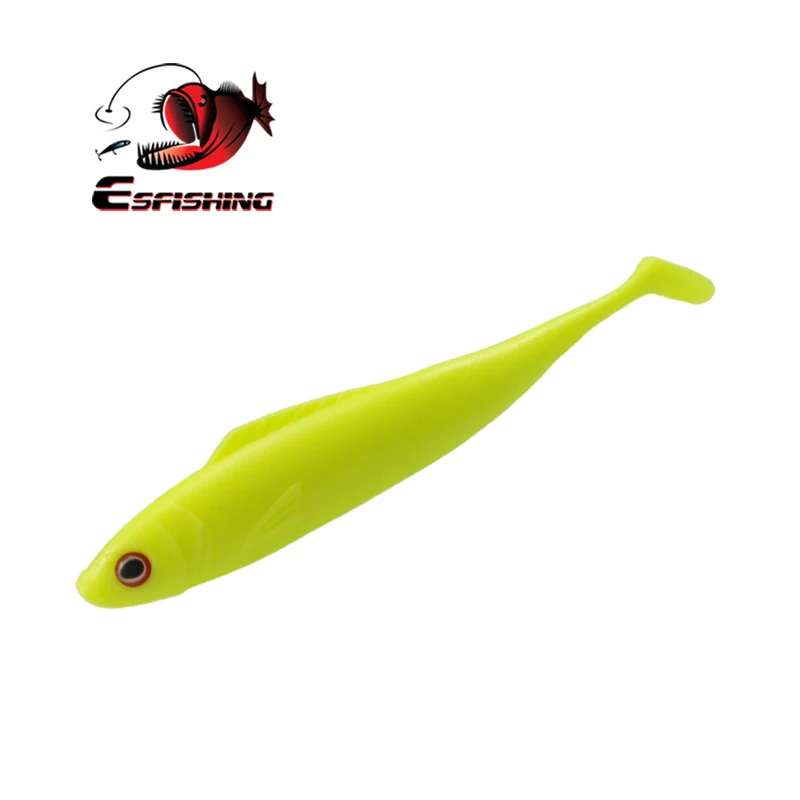 Esfishing Новинка Kauli Shad 135 мм 16 г 4 шт. рыболовная плавающая приманка Мягкая