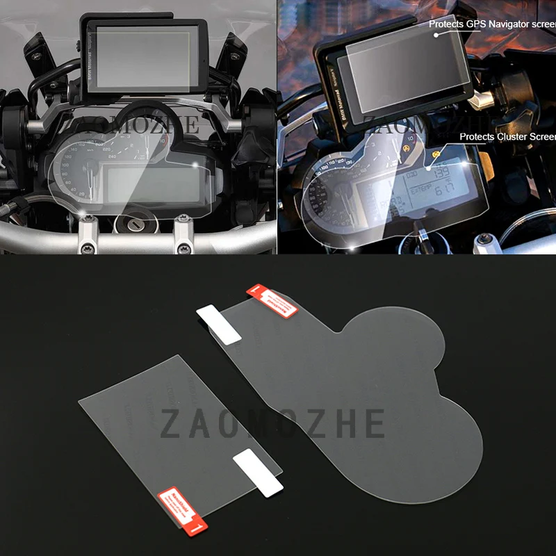 Для BMW R1200GS LC 2013 2016/LC Adventure 2014 2015 2016 кластер и gps навигатор Защитная пленка для