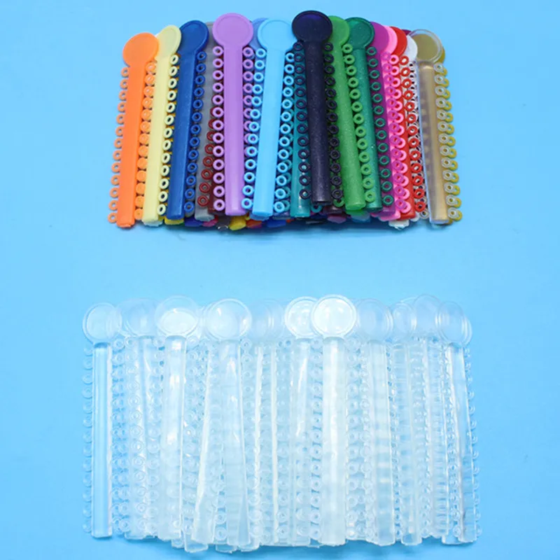 40 шт./упак. зубные эластомерные резинки для ортодонтиков эластичные ухода за