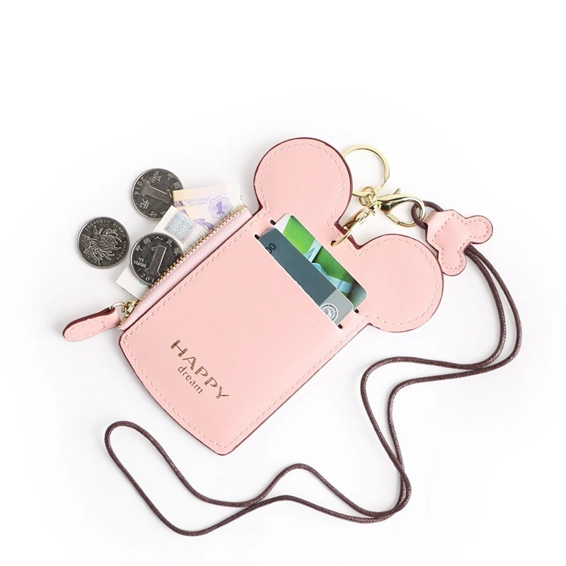 Женская дорожная сумка из искусственной кожи с отделением для карт милый