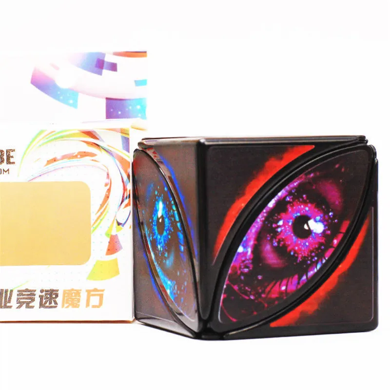 Z Cube кленовый лист скоростной магический куб скошенный извивающийся пазл