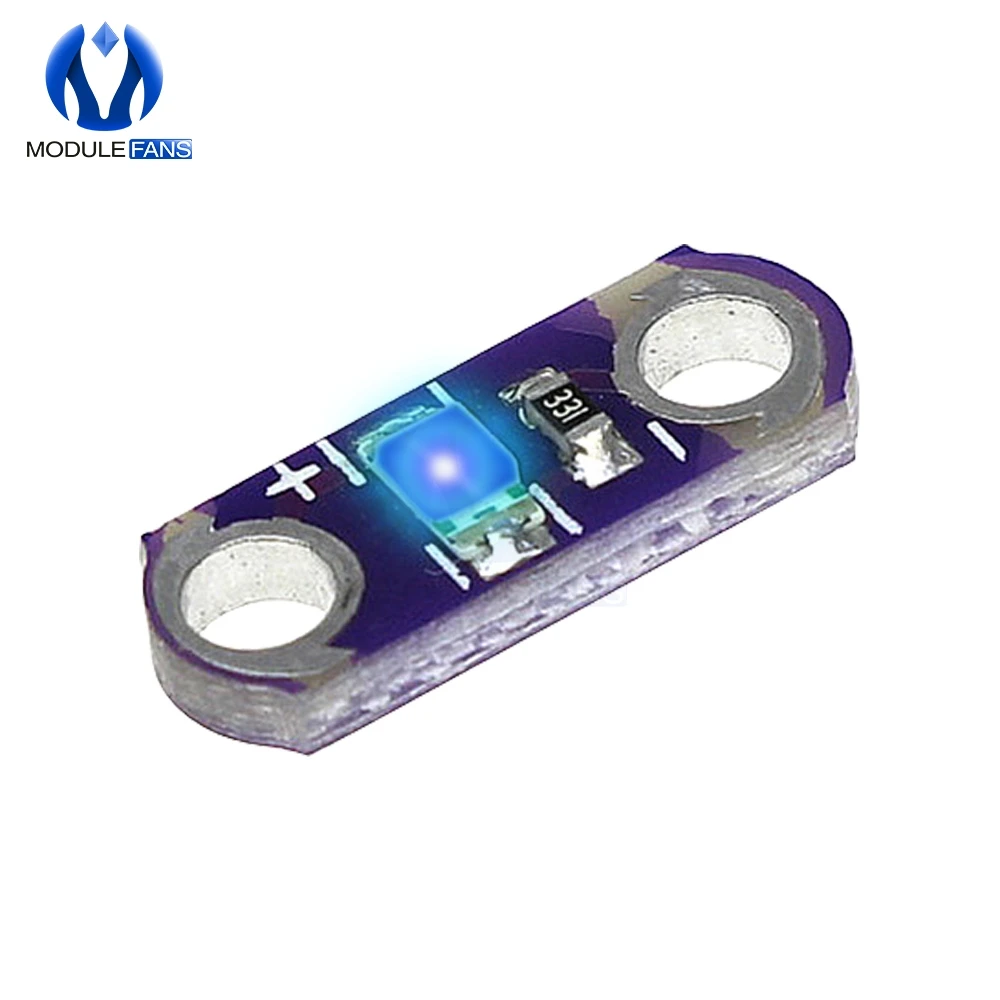 Светодиодный мини светильник LilyPad SMD 10 шт. модуль оборудования для Arduino