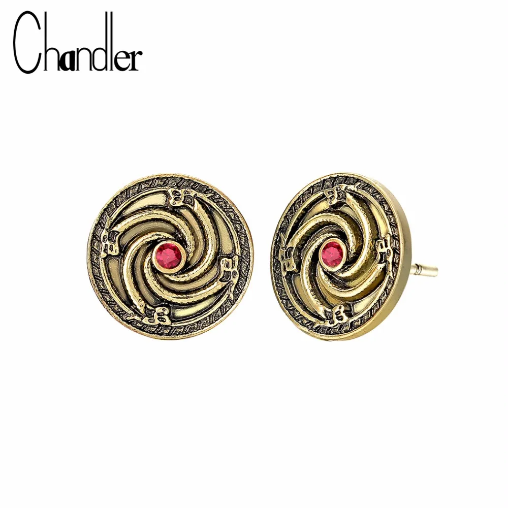 Чандлер серьги с драконами для мужчин Бронзовый Цвет талисман Викинг норвежский