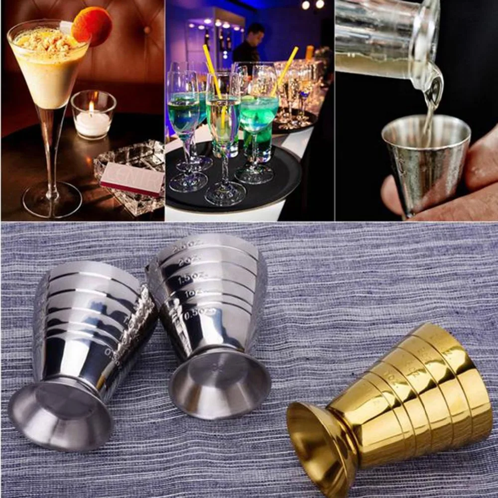 2017 бар Кофе кукловода мерный стаканчик вина из нержавеющей стали практичная