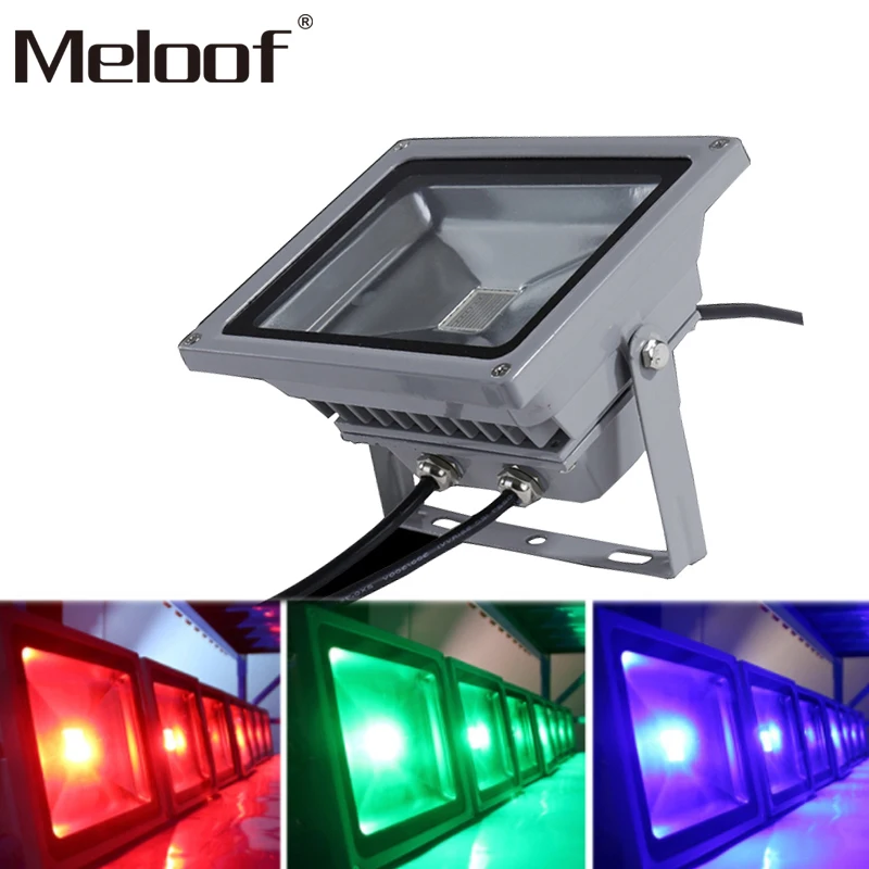 Уличный светодиодный прожектор DMX 24 В постоянного тока 20 Вт 30 50 с поддержкой DMX512