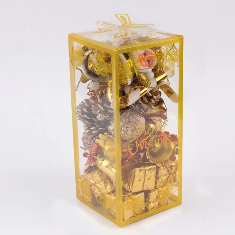 36 шт. украшения Мини Блеск висит кулон в форме колокольчика Рождественская елка