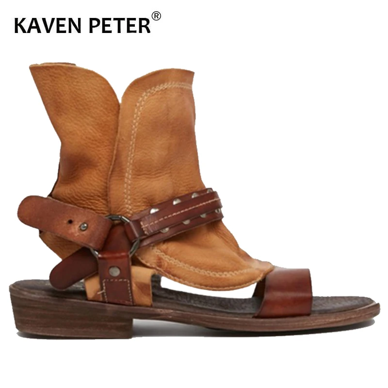 Женские римские сандалии на плоской подошве пляжные с открытым носком размеры 34