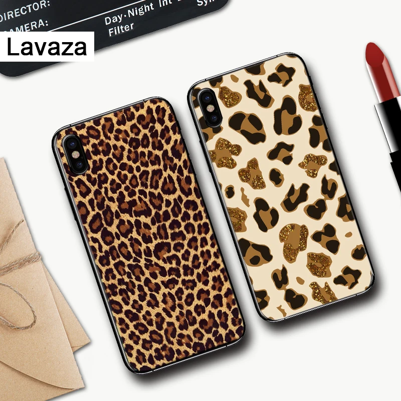 Модный силиконовый чехол с изображением тигра леопарда Пантеры для iPhone 5 5S 6 6S Plus 7