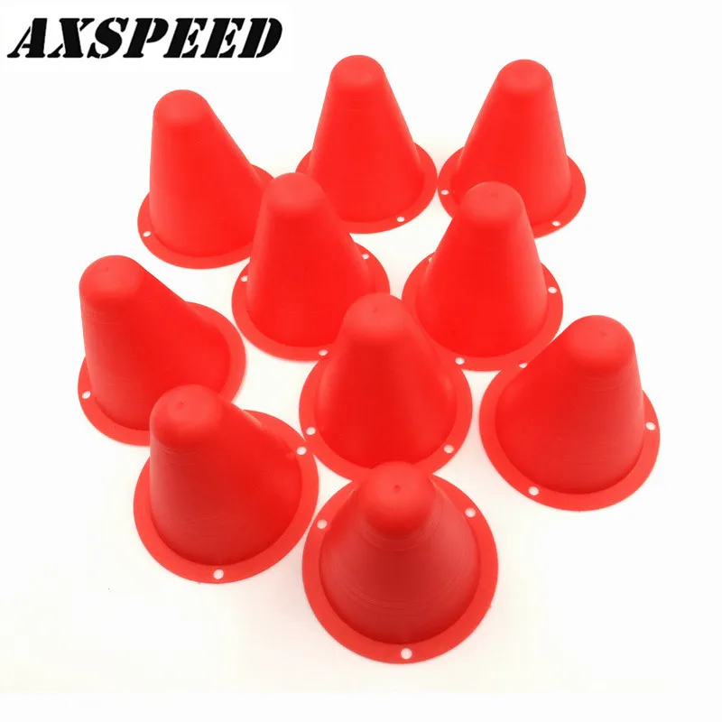 AXSPEED мягкие тренировочные дорожные конусы Pylons для Sakura D3 CS Axial 1:10 Радиоуправляемый