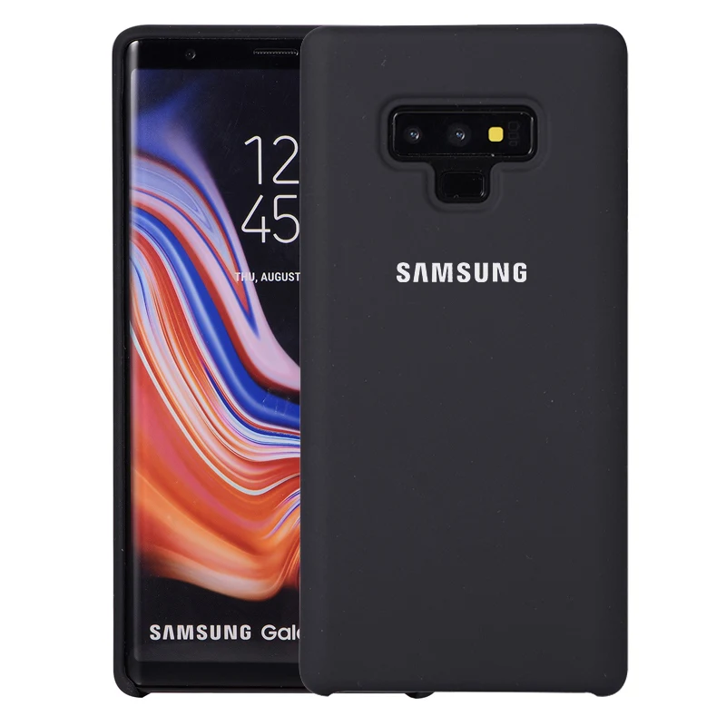 Samsung Note9 Case Silicone 100% Original Back Cover Business Luxury Sport Cut Anti-knock Dirt-resistant Waterproof N9600 | Мобильные