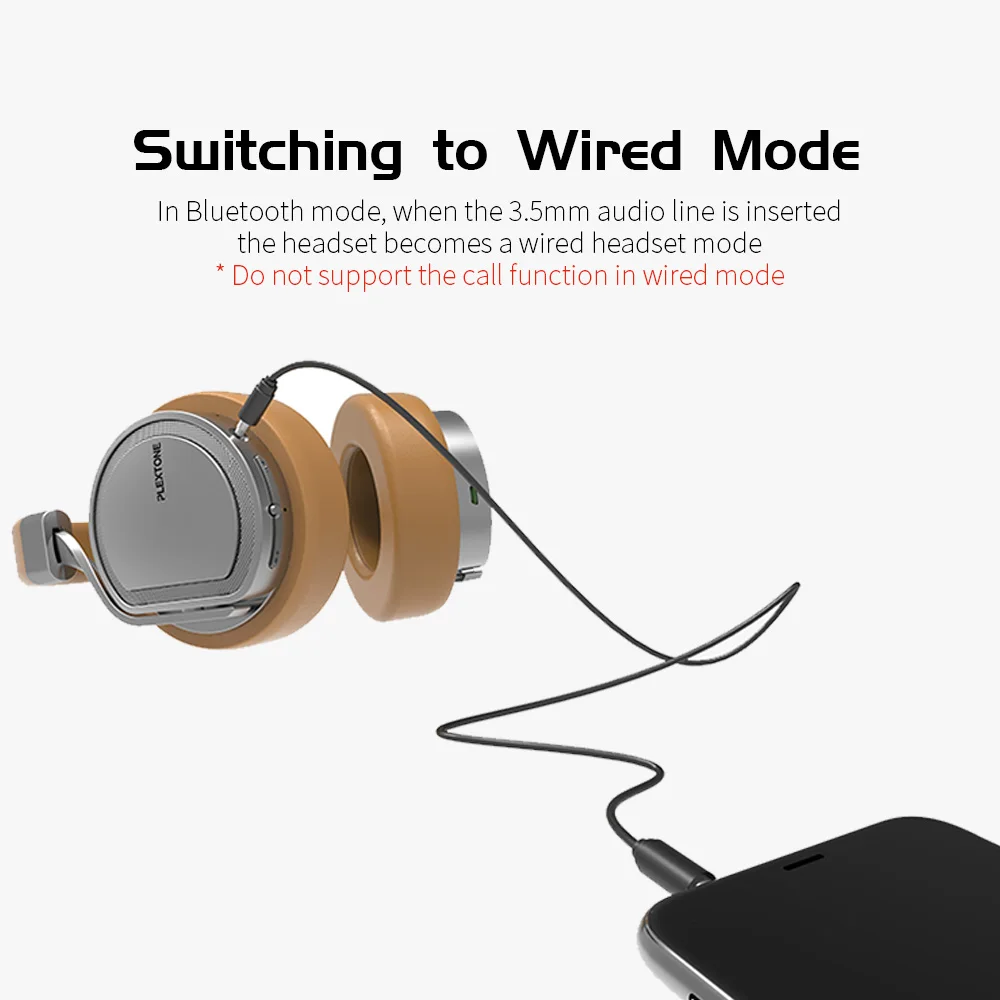 HiFi стерео Bluetooth наушники Беспроводная гарнитура Супер Бас Звук громкой связи для