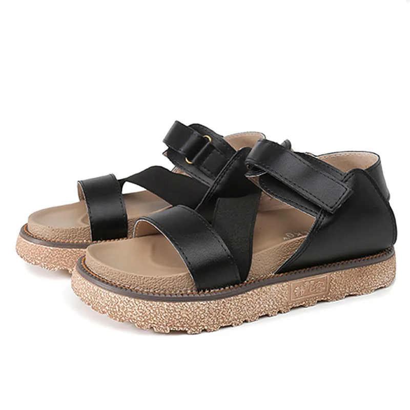NEW Arrivals Summer Women's Sandals Big Size 41 42 43 Ladies Platform Shoes Casual Flat Heel Women White | Обувь