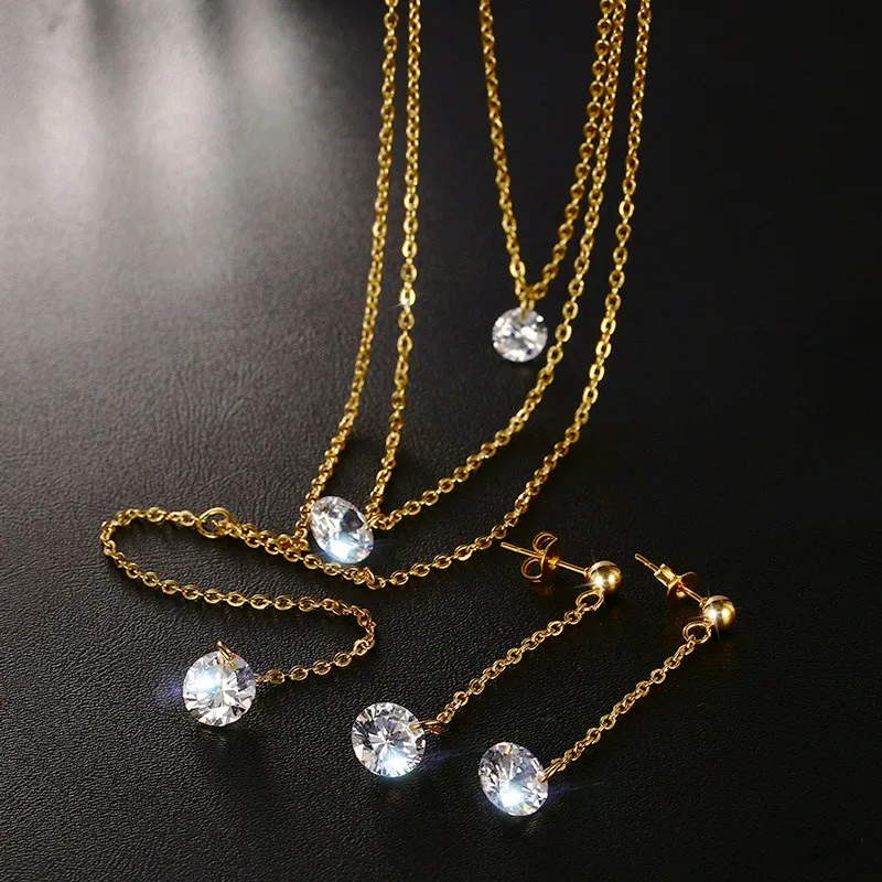 Женские многослойные серьги подвески Meaeguet длинные Ювелирные наборы из