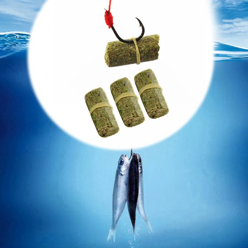 1 сумка приманка для ловли карпа запах травы насекомые эластичные стержни