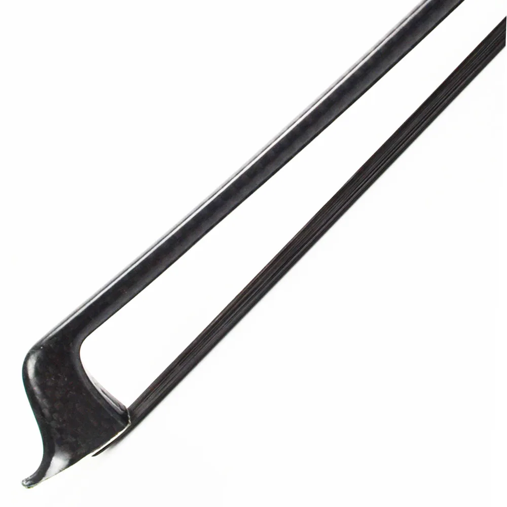 Черный конский волос текстурированное углеродное волокно Виолончель Лук