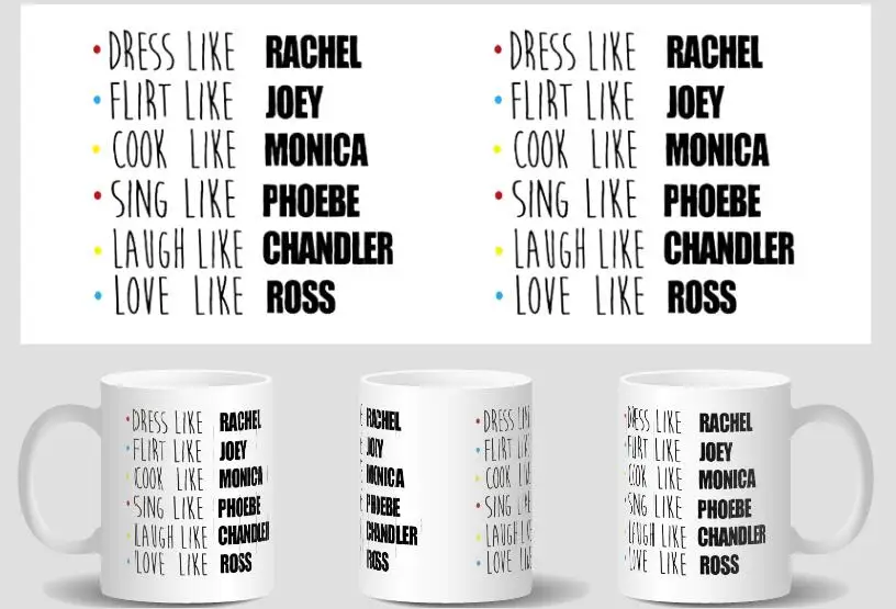 Friends Mug TV SHOW coffee mugs tea mugen home decal wine whiskey beer ceramic mug | Дом и сад