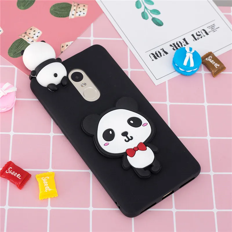 Для Xiaomi Redmi Note 4X чехол для Coque Xiomi Xiaomi Redmi Note 4 4X чехол 3D единорог панда кукла игрушка Мягкий силиконовый чехол для телефона