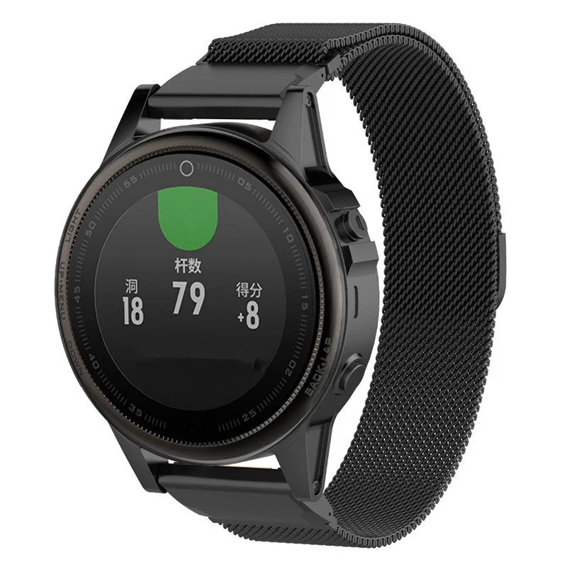 26 мм металлический ремешок для часов Garmin Fenix5 5XPlus Fenix3 Смарт-часы из нержавеющей