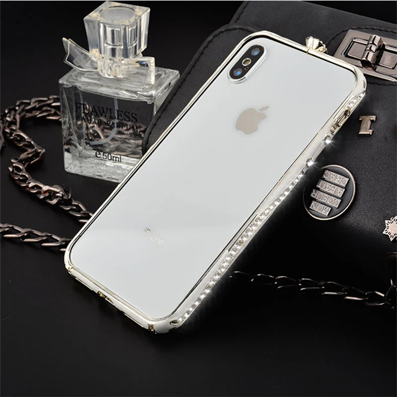 Блестящие стразы бампер чехол для iPhone 11 XS Max XR X 8 7 6 S Plus чехол s диаманта Bling «любящее сердце» с декоративной металлической пряжкой и Алюминий рамка