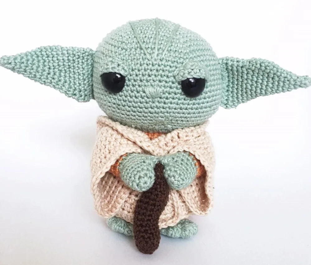 Вязаные игрушки амигуруми погремушка ручной работы кукла модель монстра номер ES0116